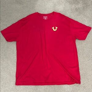 True Religion Red Men's T-Shirt